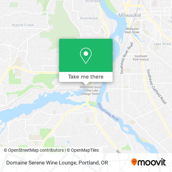 Domaine Serene Wine Lounge map