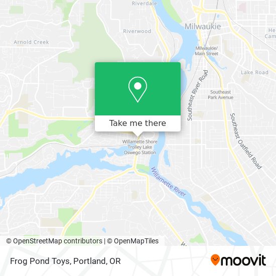 Frog Pond Toys map