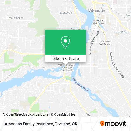 American Family Insurance map