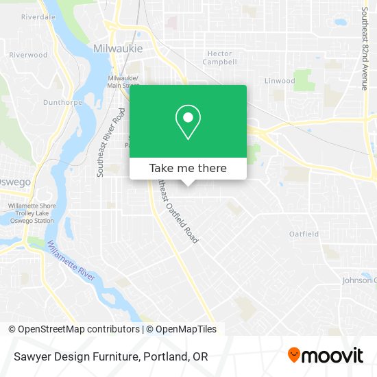 Sawyer Design Furniture map