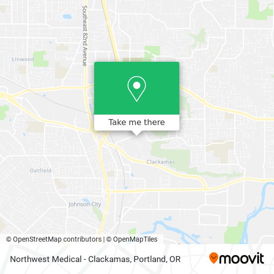 Mapa de Northwest Medical - Clackamas