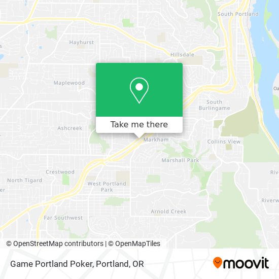 Mapa de Game Portland Poker