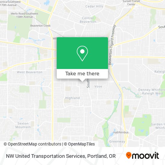 Mapa de NW United Transportation Services