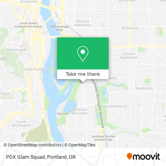 PDX Glam Squad map