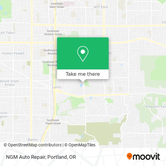 NGM Auto Repair map