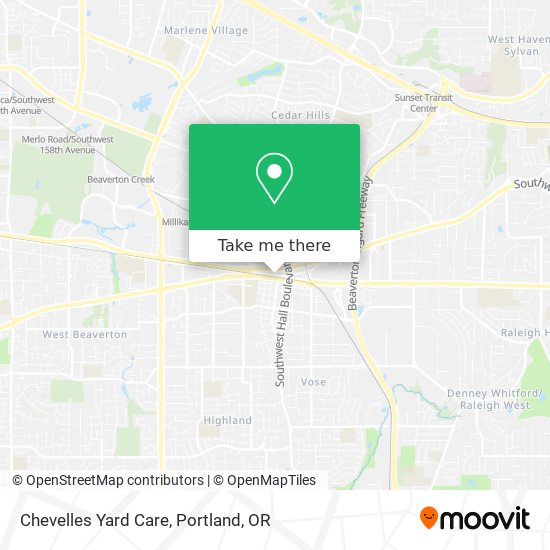 Chevelles Yard Care map