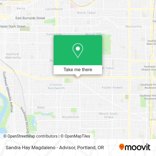 Sandra Hay Magdaleno - Advisor map