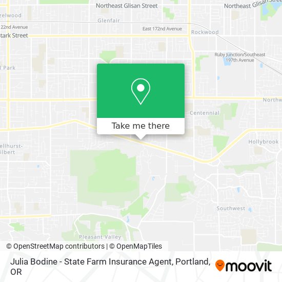 Julia Bodine - State Farm Insurance Agent map