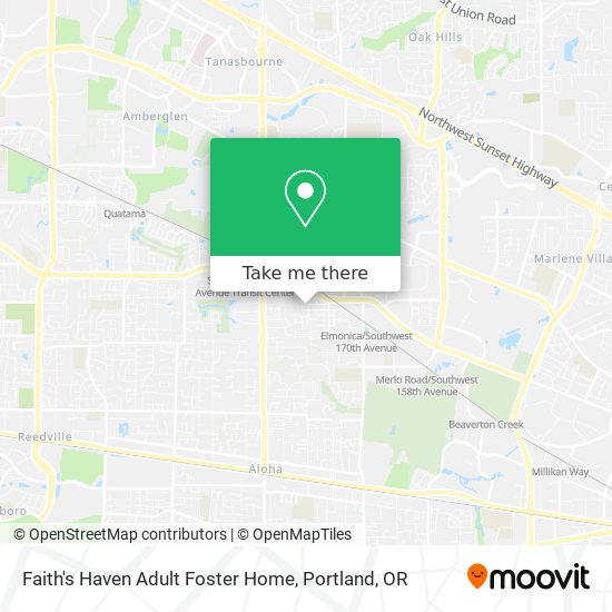 Faith's Haven Adult Foster Home map