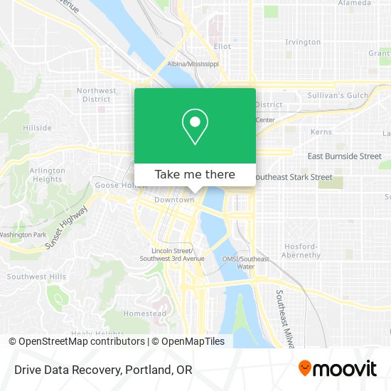 Drive Data Recovery map