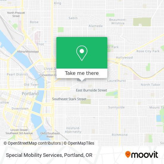 Mapa de Special Mobility Services