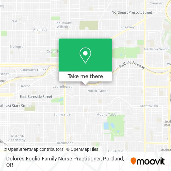 Mapa de Dolores Foglio Family Nurse Practitioner