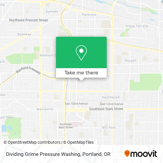 Mapa de Dividing Grime Pressure Washing