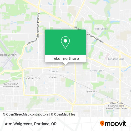 Mapa de Atm Walgreens