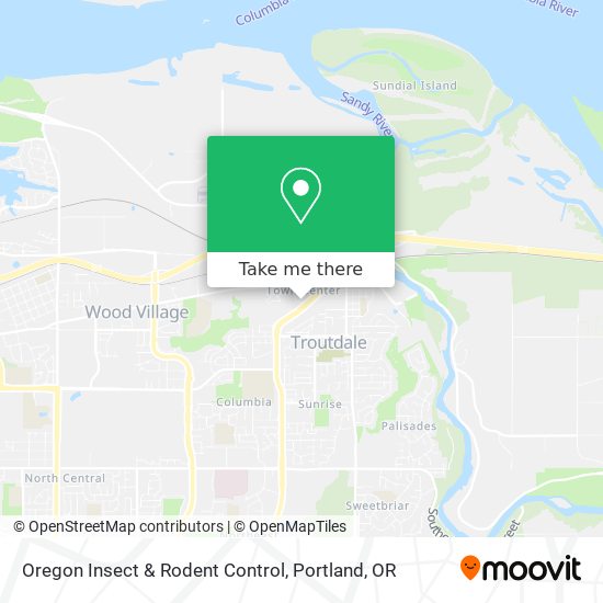 Oregon Insect & Rodent Control map