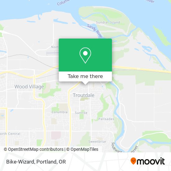 Bike-Wizard map