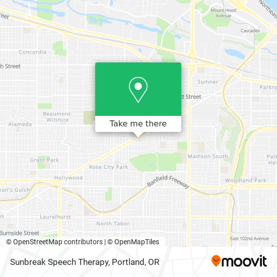 Sunbreak Speech Therapy map