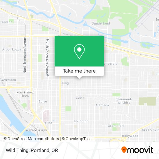 Wild Thing map