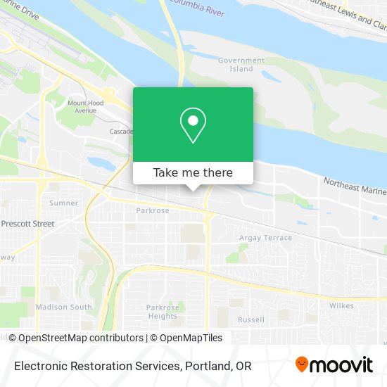 Electronic Restoration Services map