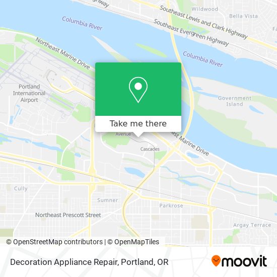Decoration Appliance Repair map