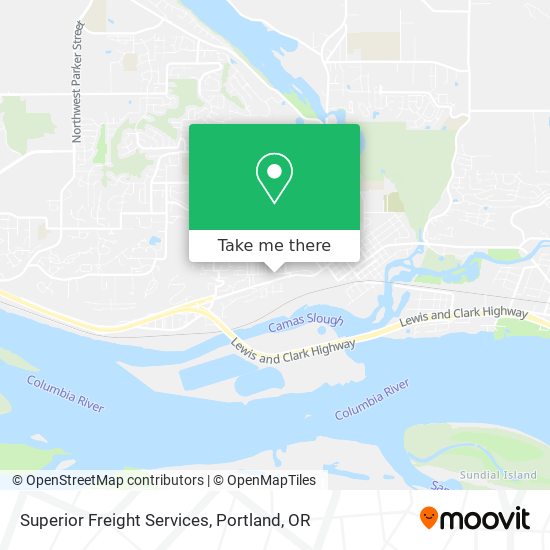 Superior Freight Services map