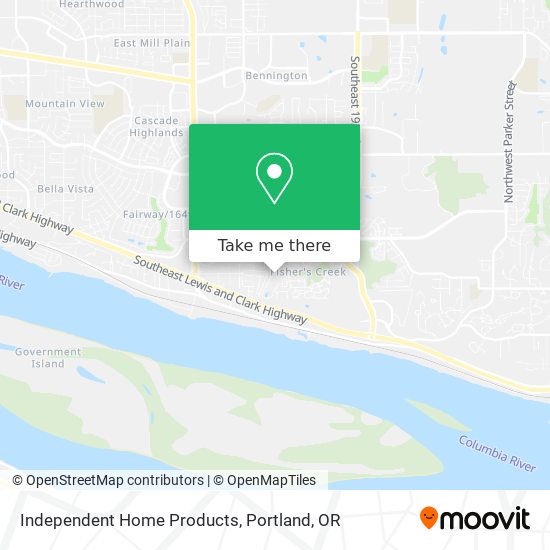 Independent Home Products map