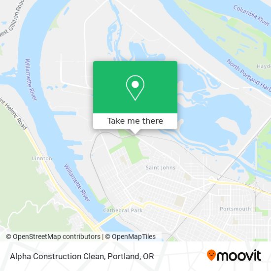 Alpha Construction Clean map
