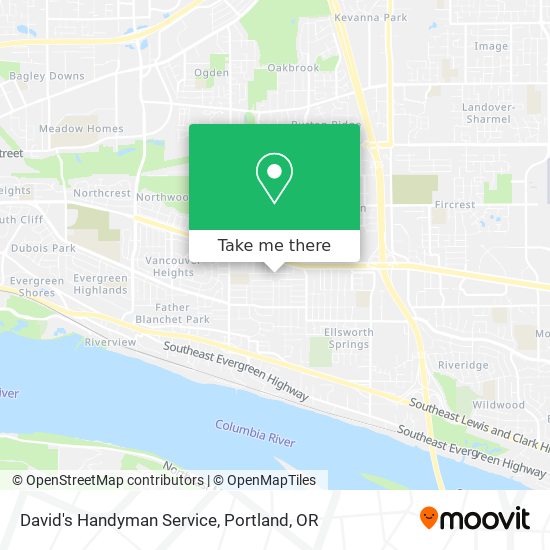 Mapa de David's Handyman Service