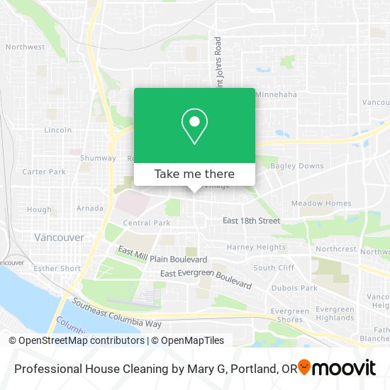 Mapa de Professional House Cleaning by Mary G