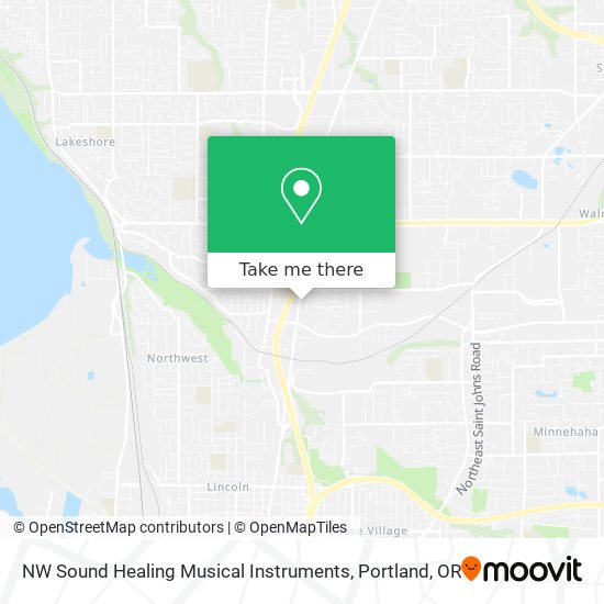 NW Sound Healing Musical Instruments map