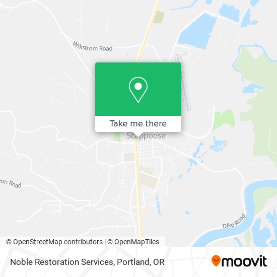 Noble Restoration Services map
