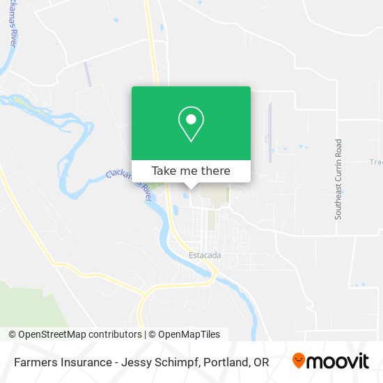 Farmers Insurance - Jessy Schimpf map