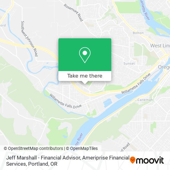 Jeff Marshall - Financial Advisor, Ameriprise Financial Services map