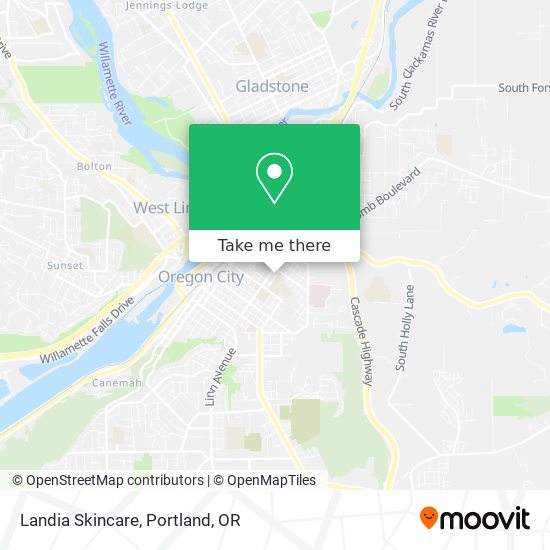 Landia Skincare map