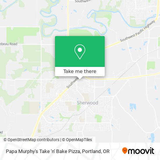 Papa Murphy's Take 'n' Bake Pizza map