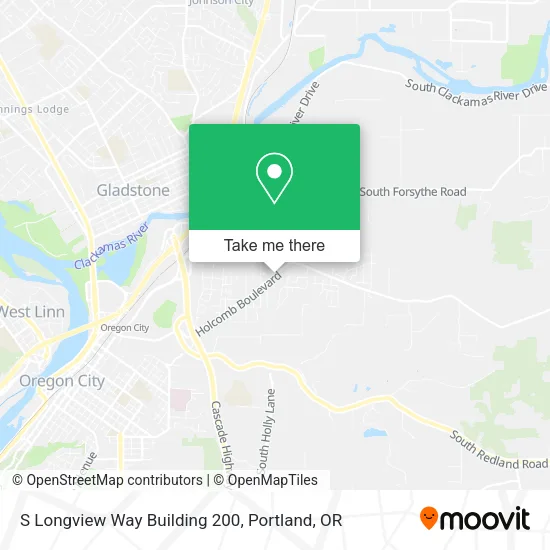 Mapa de S Longview Way Building 200