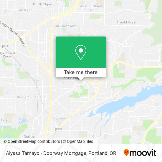 Mapa de Alyssa Tamayo - Doorway Mortgage