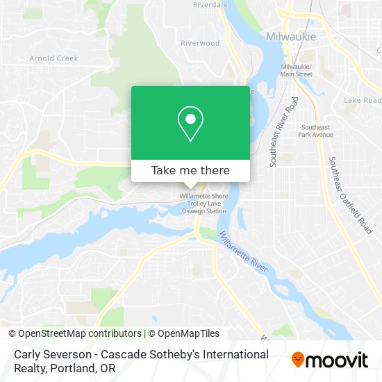 Mapa de Carly Severson - Cascade Sotheby's International Realty