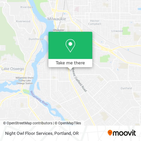 Night Owl Floor Services map