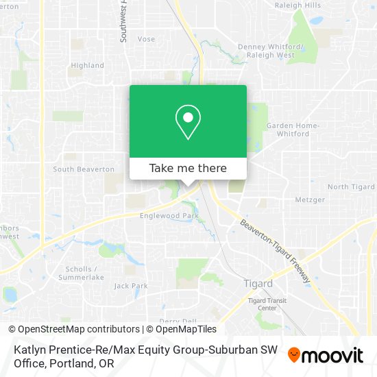 Mapa de Katlyn Prentice-Re / Max Equity Group-Suburban SW Office