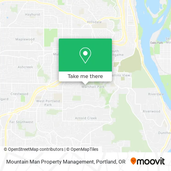 Mountain Man Property Management map