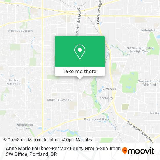 Anne Marie Faulkner-Re / Max Equity Group-Suburban SW Office map