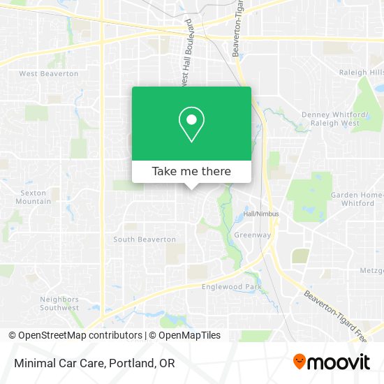 Minimal Car Care map