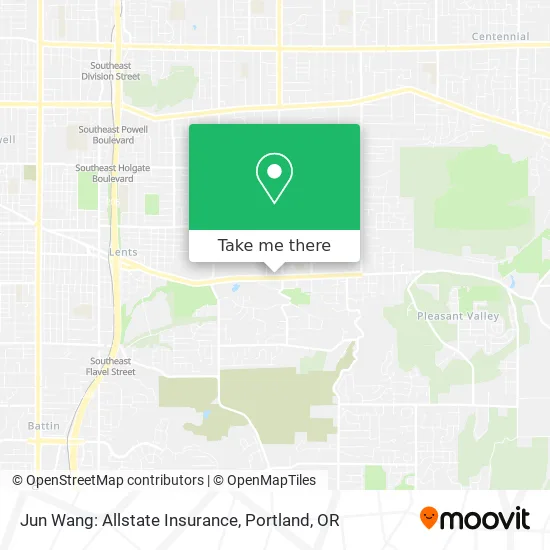 Jun Wang: Allstate Insurance map