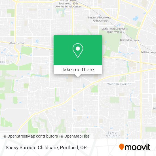 Sassy Sprouts Childcare map