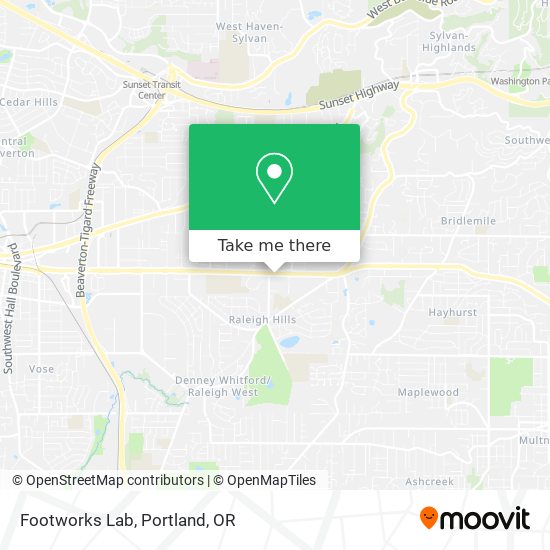 Footworks Lab map