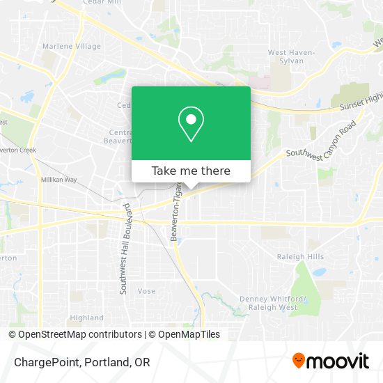 ChargePoint map