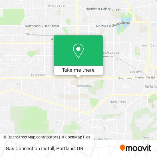 Mapa de Gas Connection Install