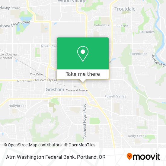 Mapa de Atm Washington Federal Bank