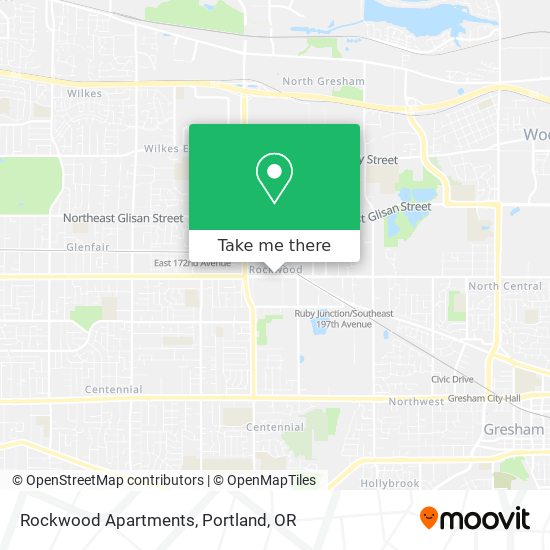 Rockwood Apartments map